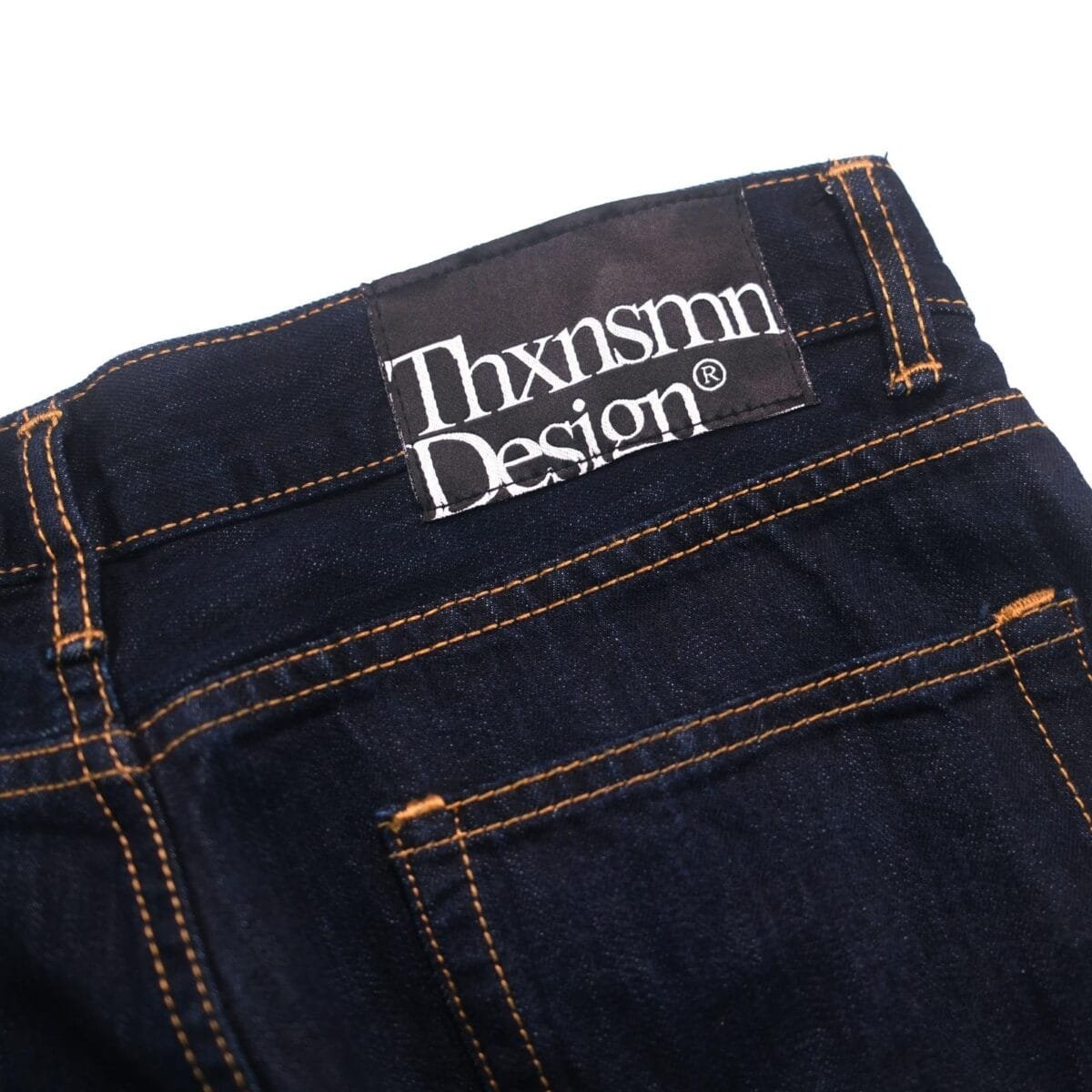 Denim Pants Ginna Basic Indigo Thanksinsomnia - Gambar 3