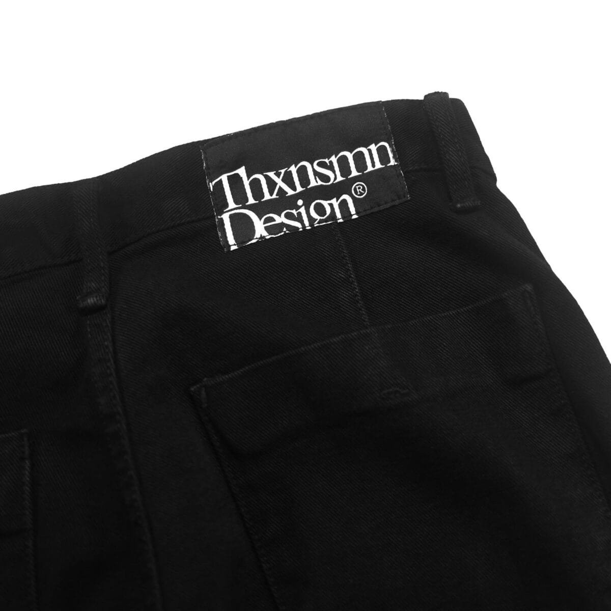 Denim Pants Maria Washed Black Thanksinsomnia - Gambar 3