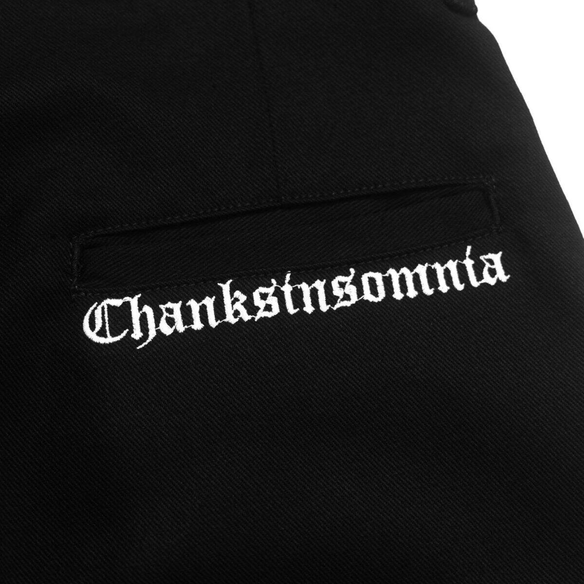Pants Draelle Embroidery Black Thanksinsomnia - Gambar 3