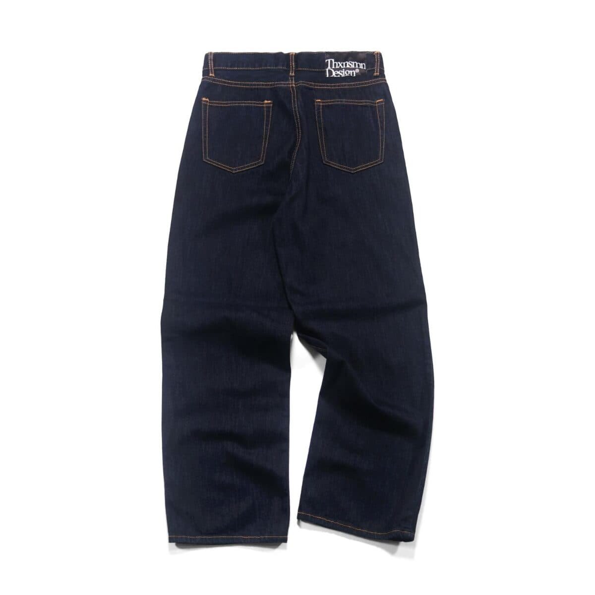Denim Pants Meggy Basic Indigo Thanksinsomnia - Gambar 2