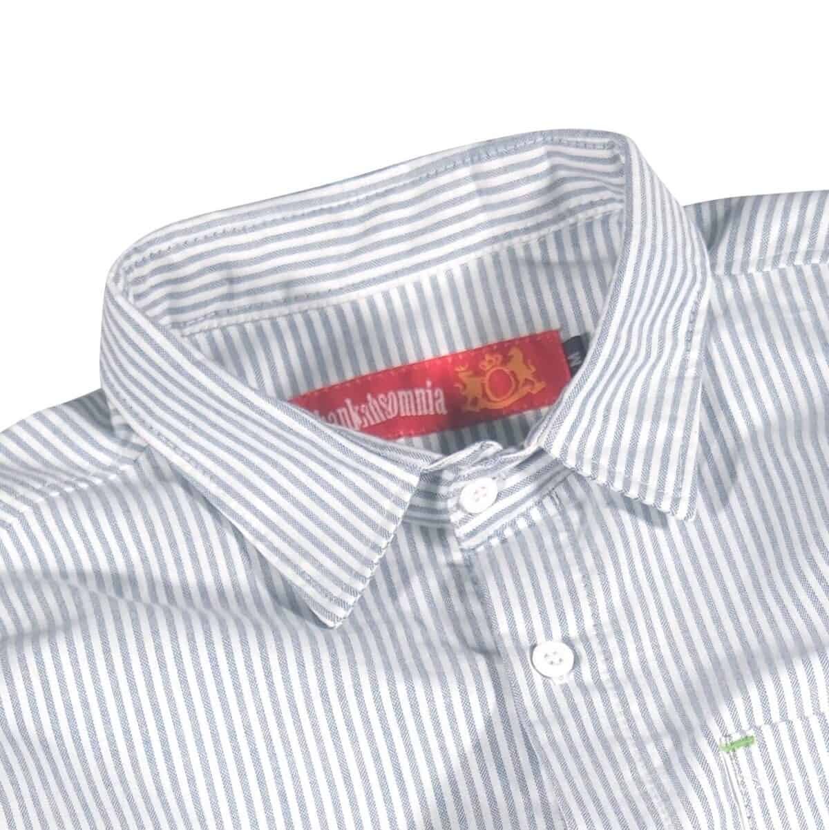 Shirts Juletta Striped White Thanksinsomnia - Gambar 4