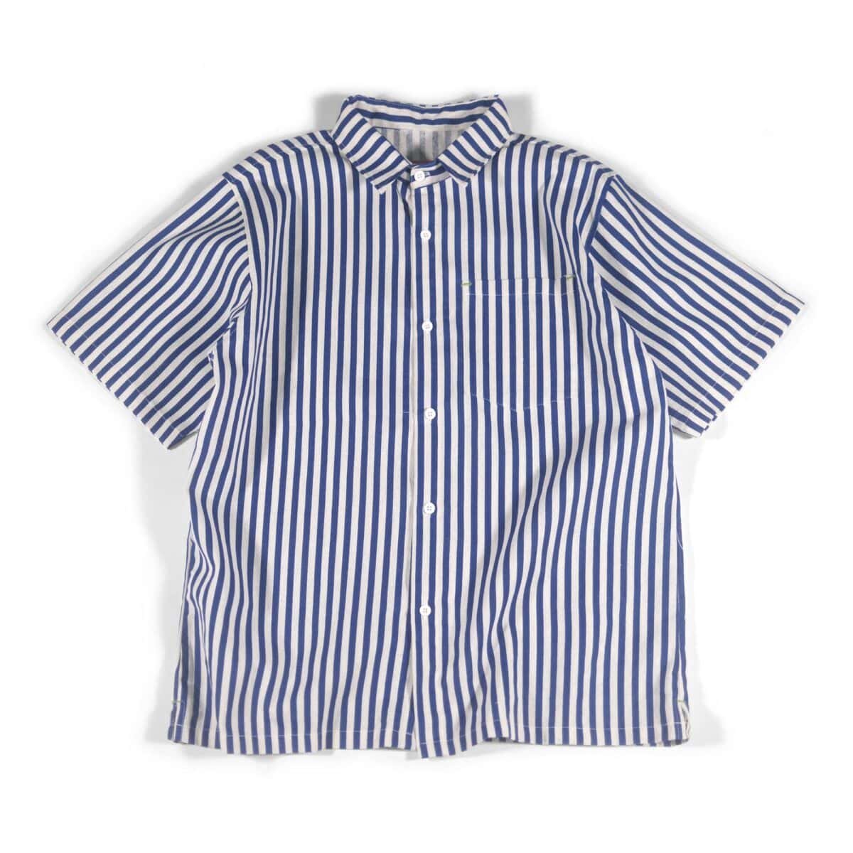 Shirts Juletta Striped White Blue Thanksinsomnia - Gambar 2