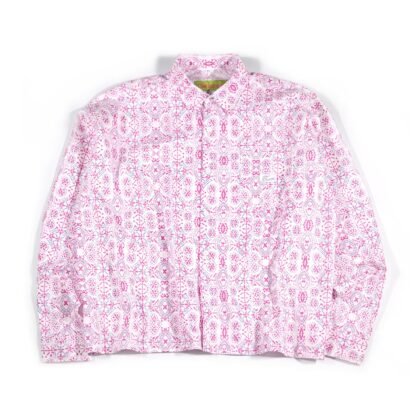 02 - Long Shirt Laureline White Pink Thanksinsomnia