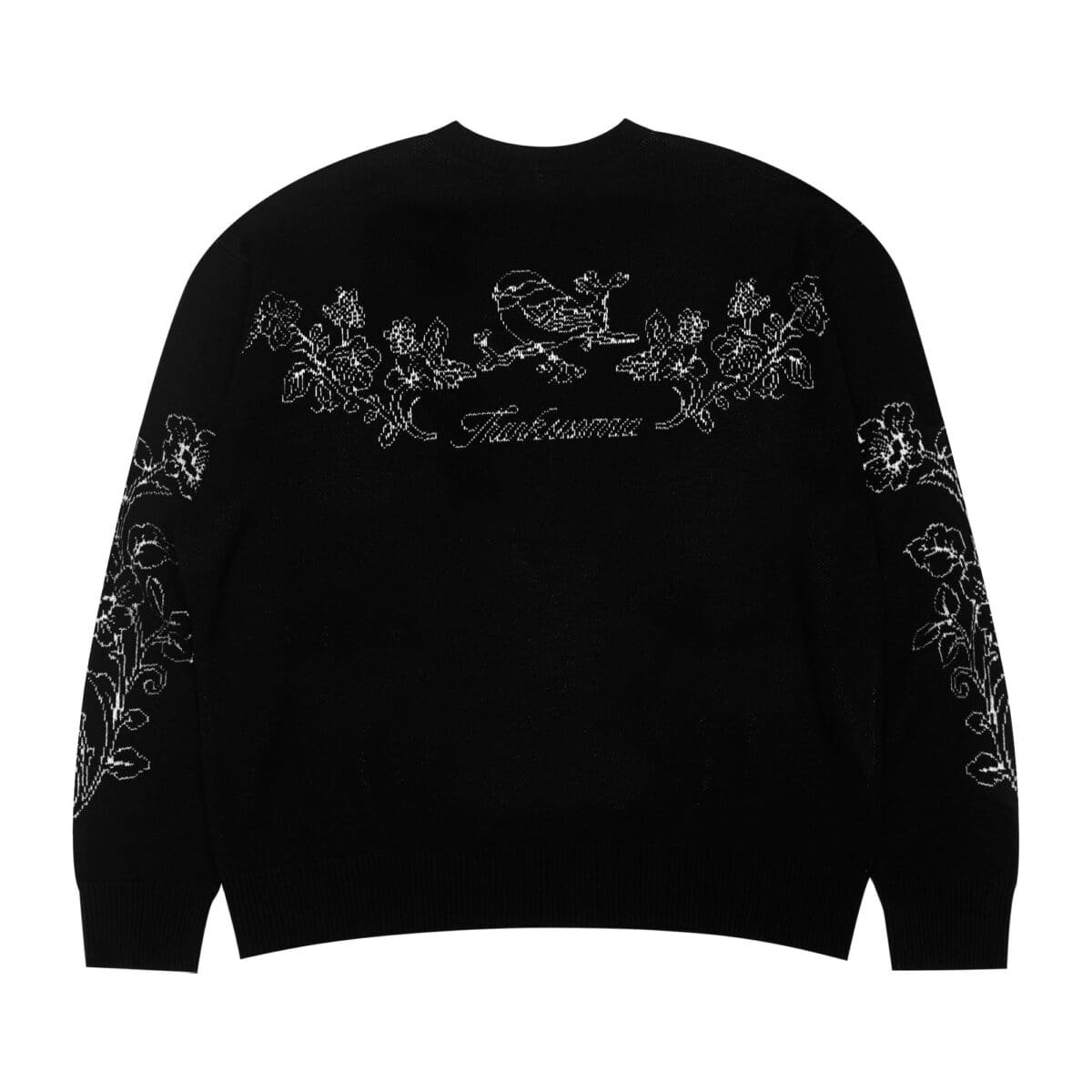 Sweater Flarine Black Thanksinsomnia - Gambar 2