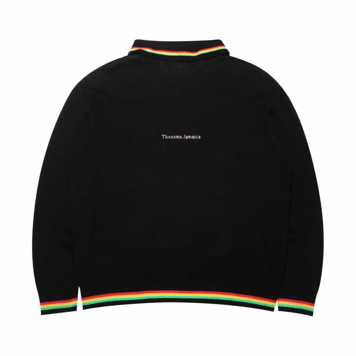 Sweater Polo Knit Fynessa Black Thanksinsomnia - Gambar 2