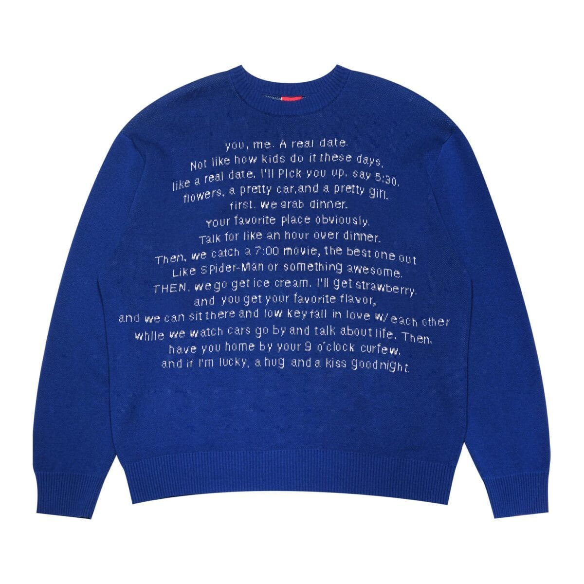 Sweater Ectasia Blue Thanksinsomnia