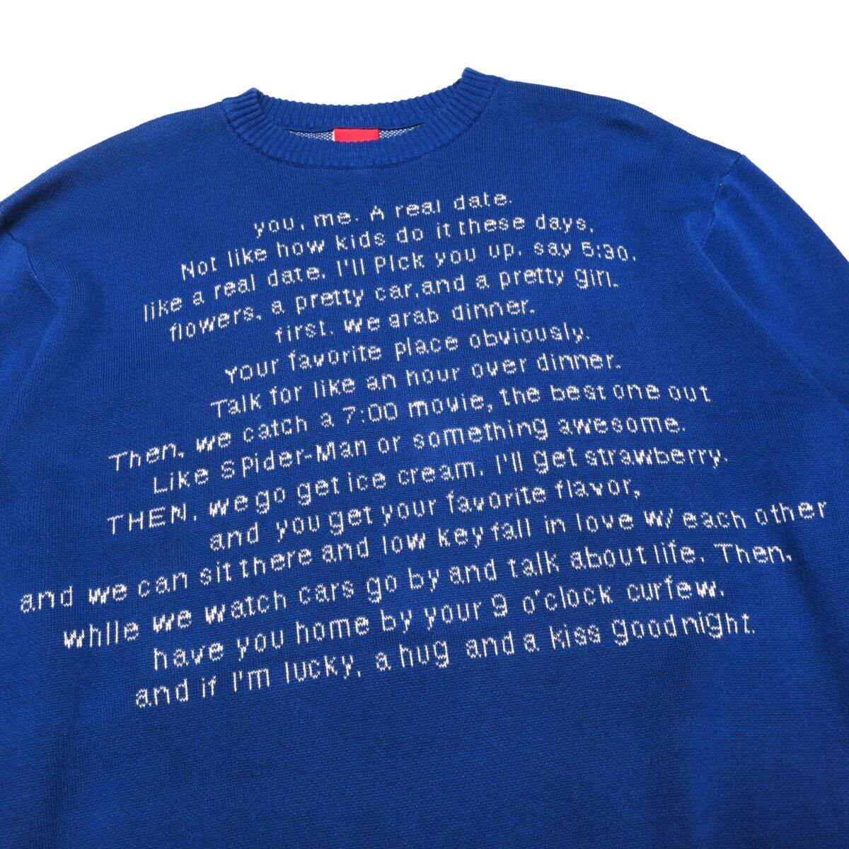 Sweater Ectasia Blue Thanksinsomnia - Gambar 3