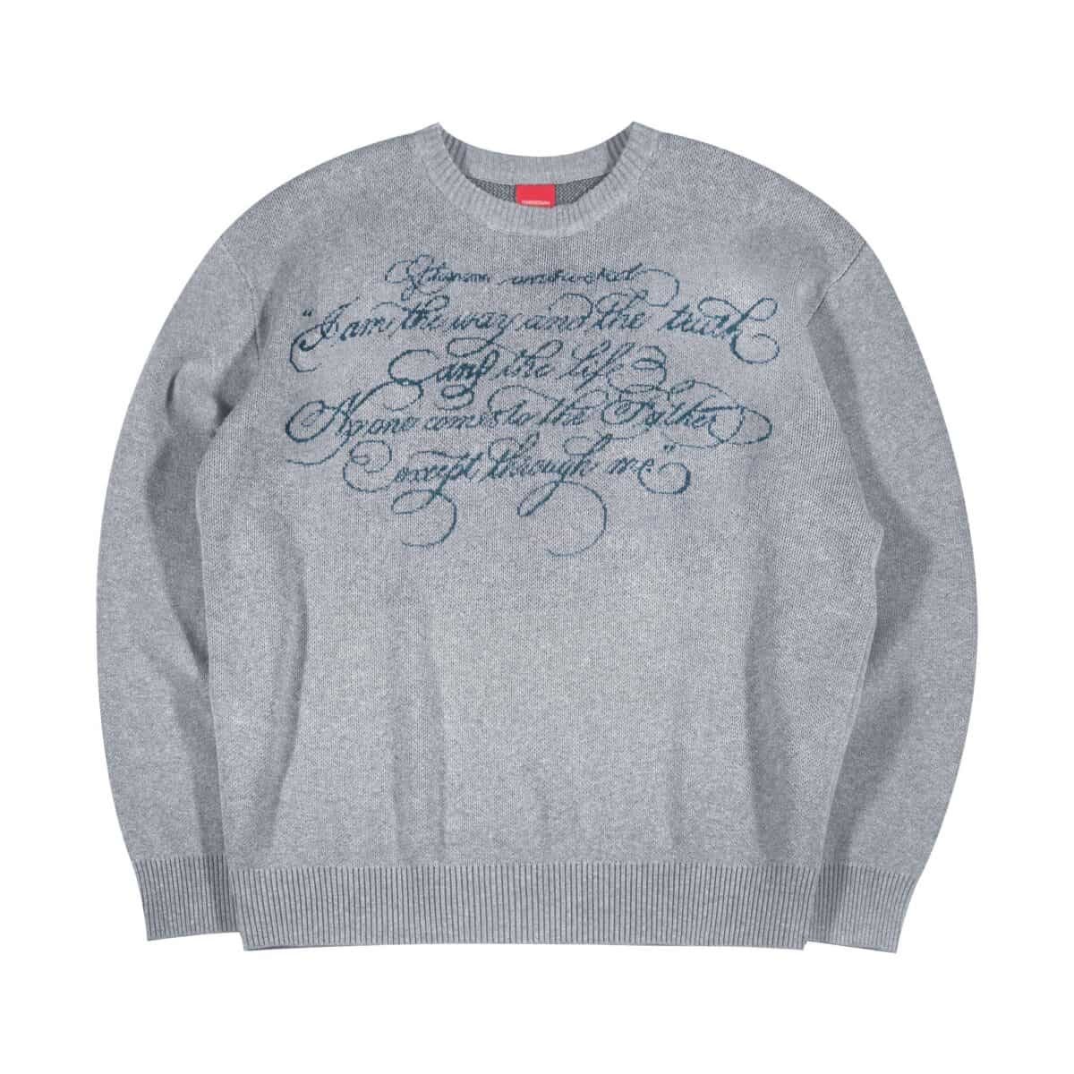 Sweater Koraline Grey Thanksinsomnia