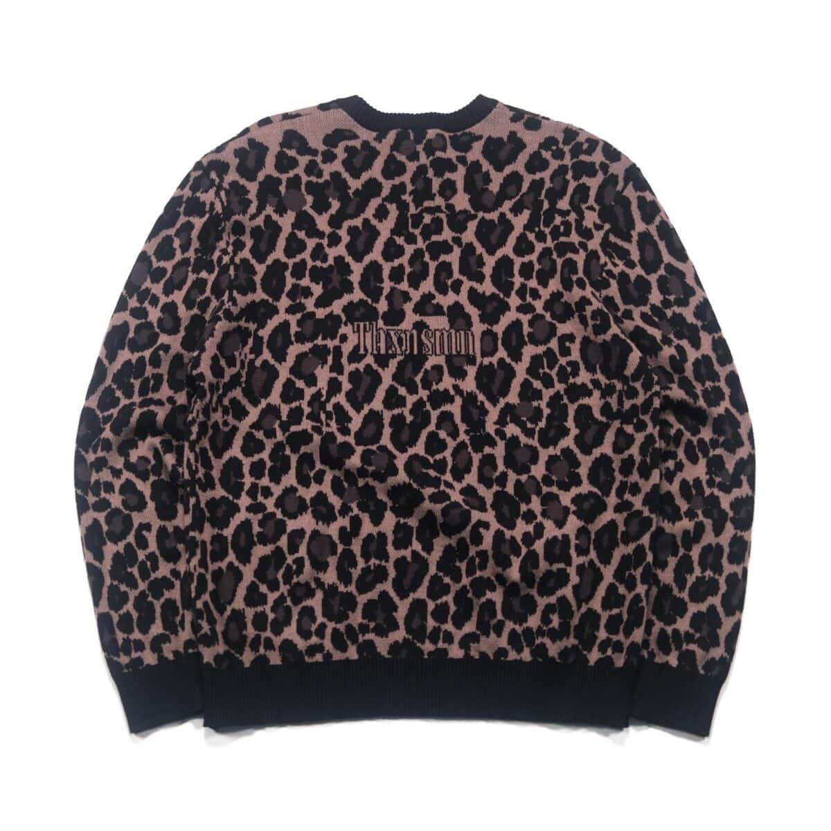 Sweater Kyrenia Leopard Brown Thanksinsomnia - Gambar 2