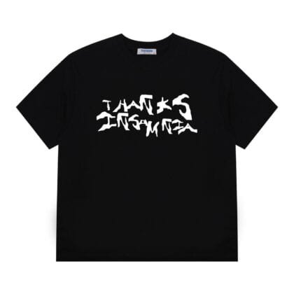 Tshirt Typo Ellowis Black Thanksinsomnia